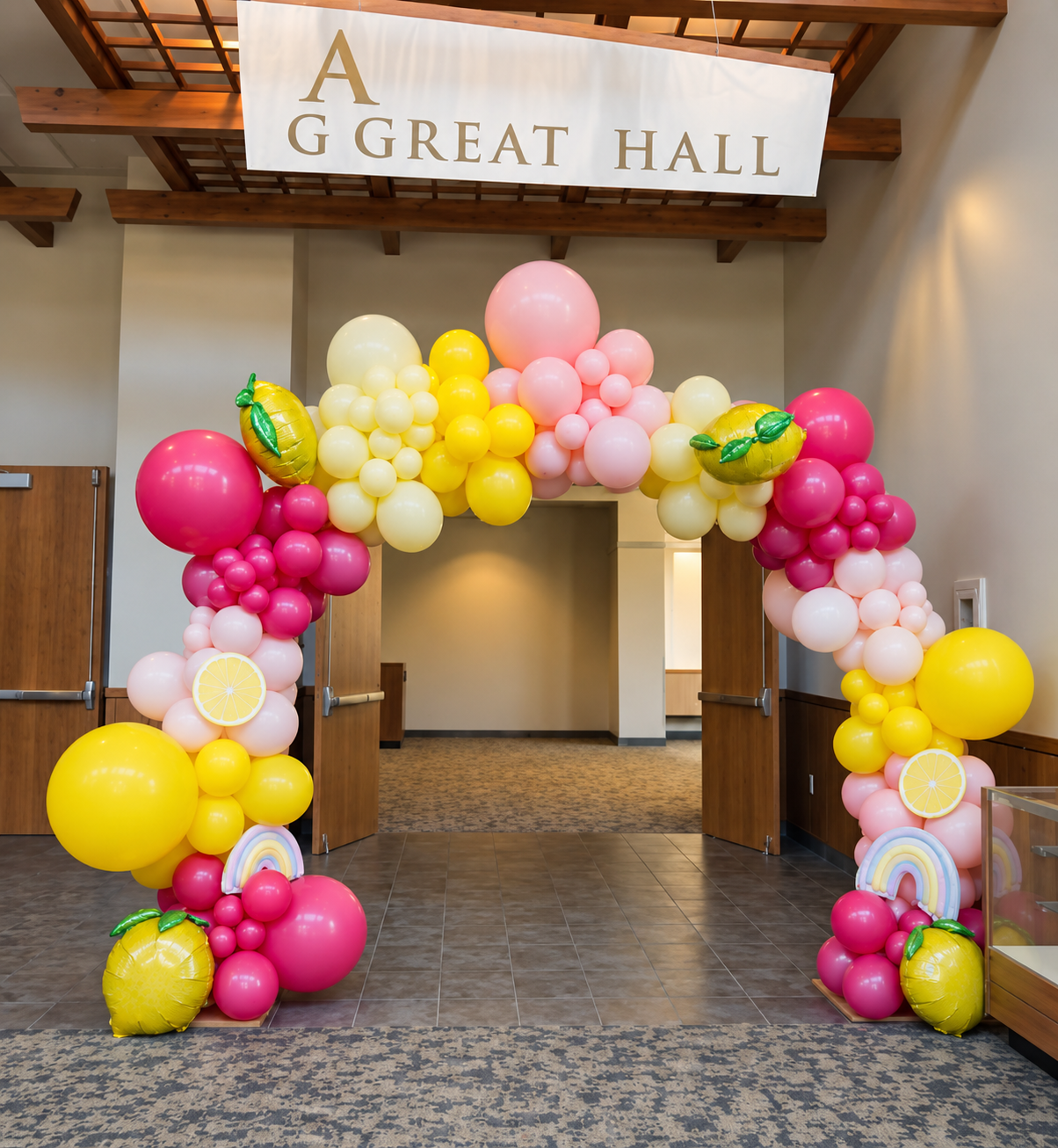 Custom Corporate Event Balloon Garland