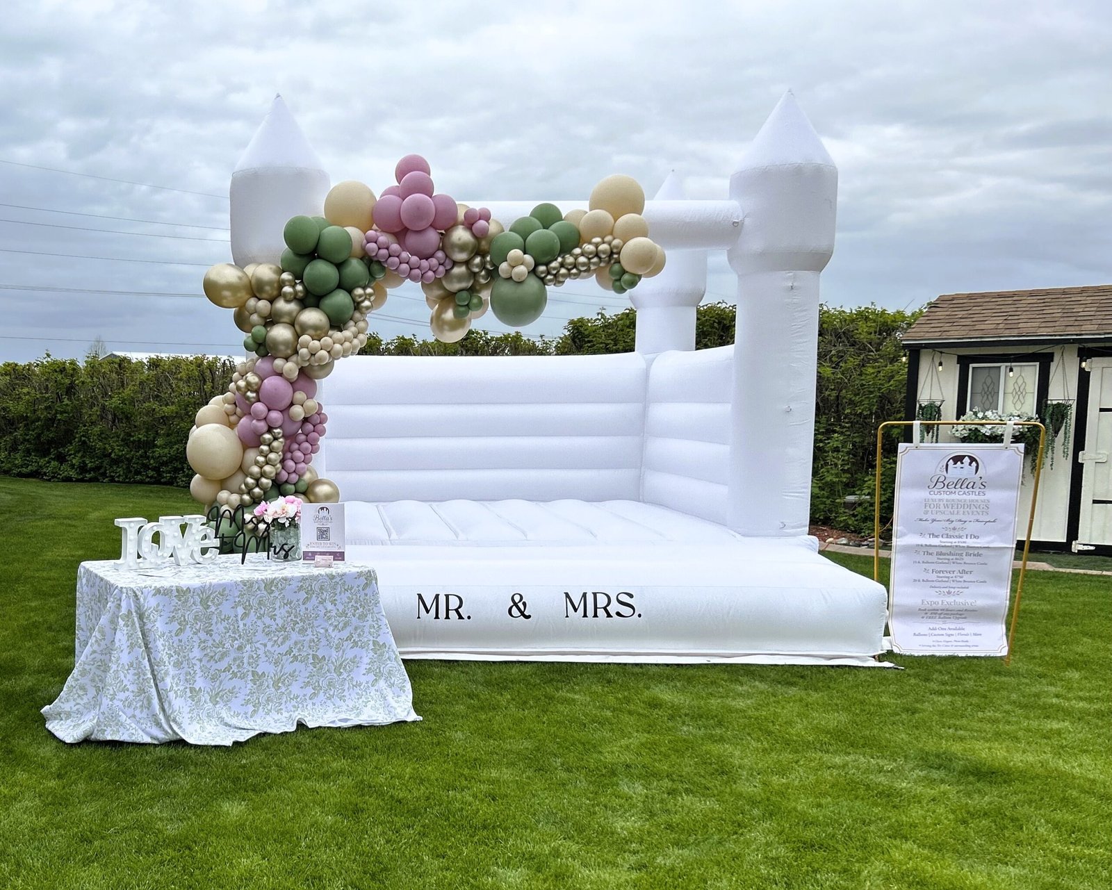 The Bella Open Bounce Castle